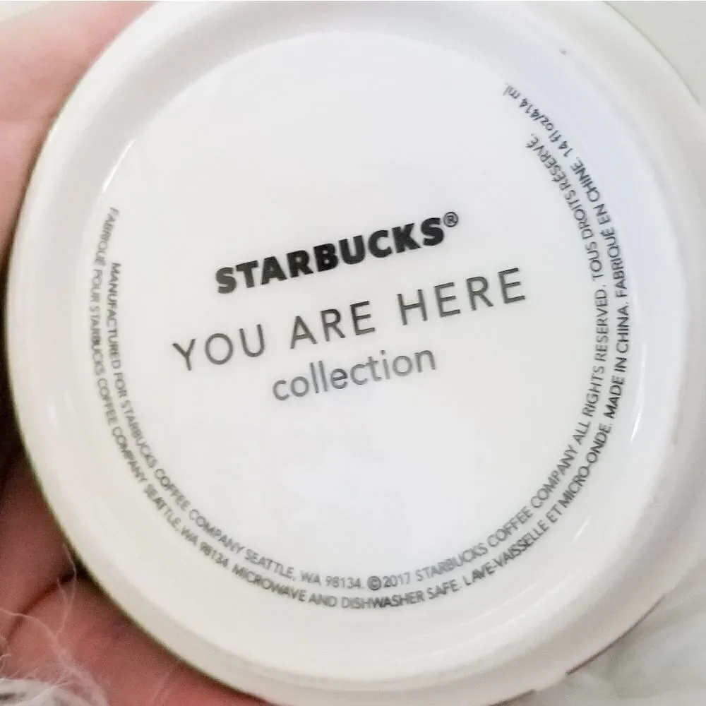 Starbucks mug You Are Here collection Utah